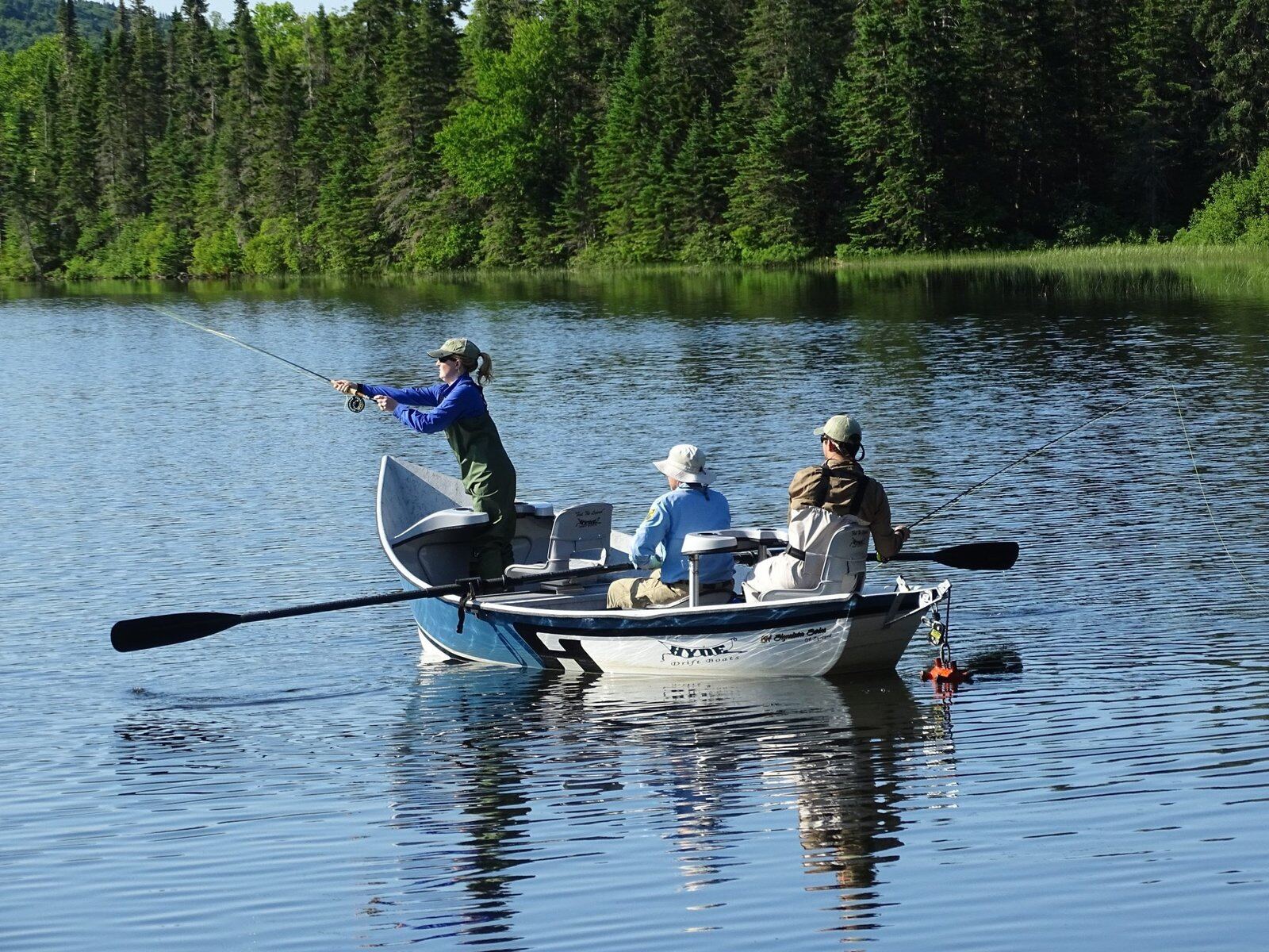 On the Pemigewasset River, photographed by New Hampshire Rivers Guide Service