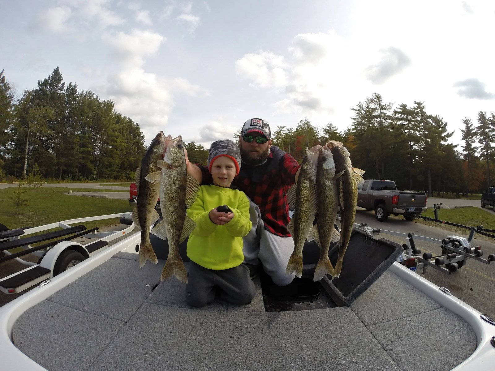 The working end of a guided day, photographed by No-Fish No-Fee Fishing Guide Service in MI