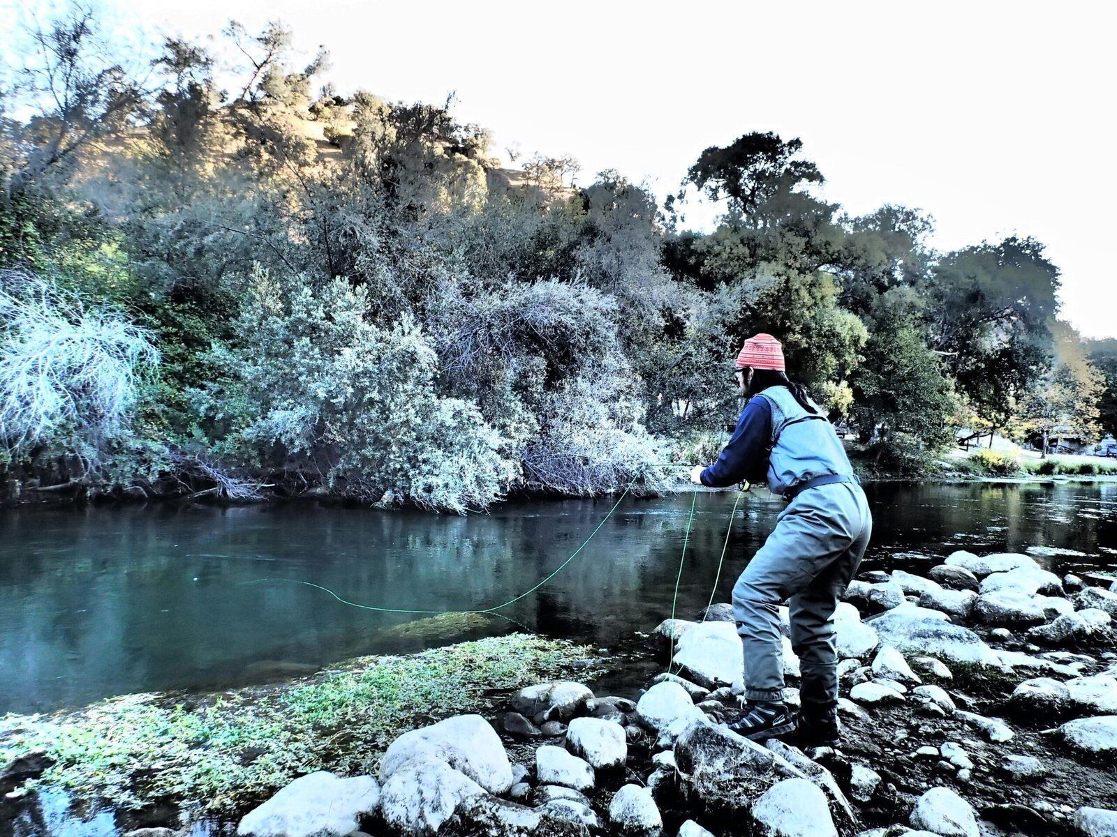 The working end of a guided day, photographed by Nor Cal Fly Guides in CA