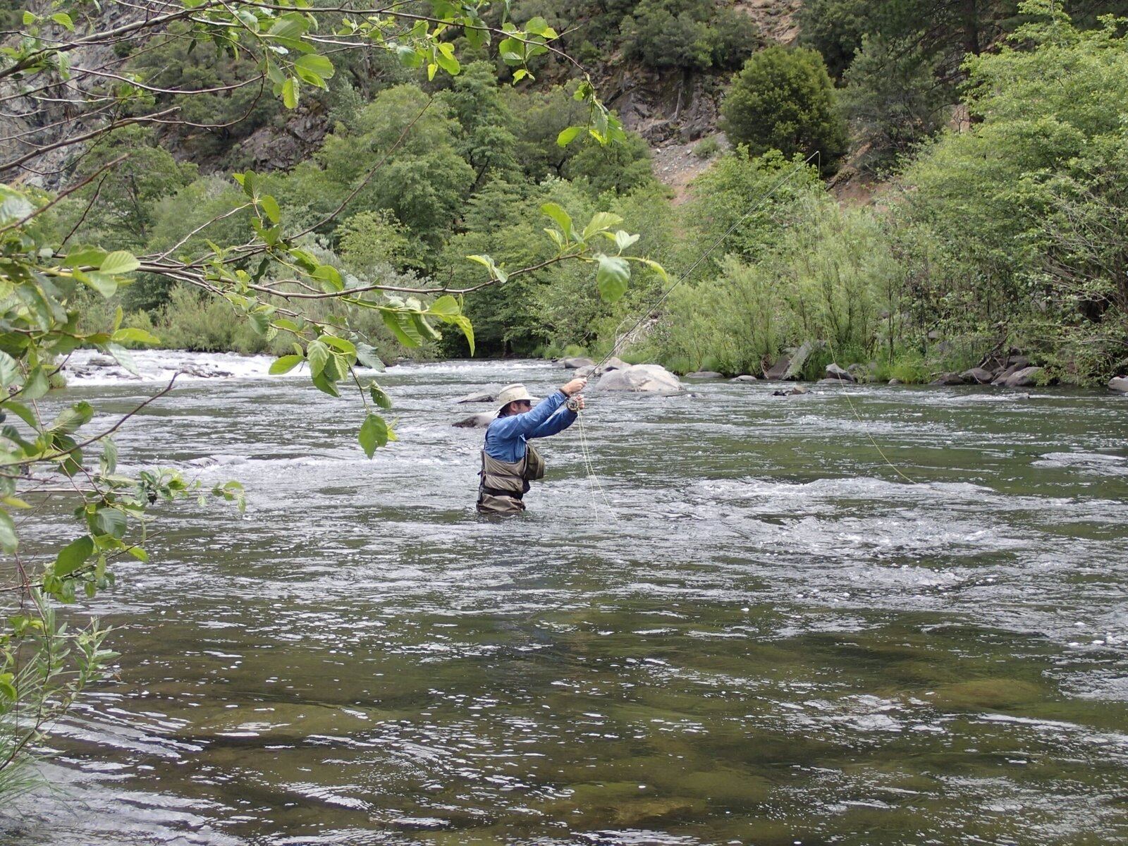 Nor Cal Fly Guides on the water in California