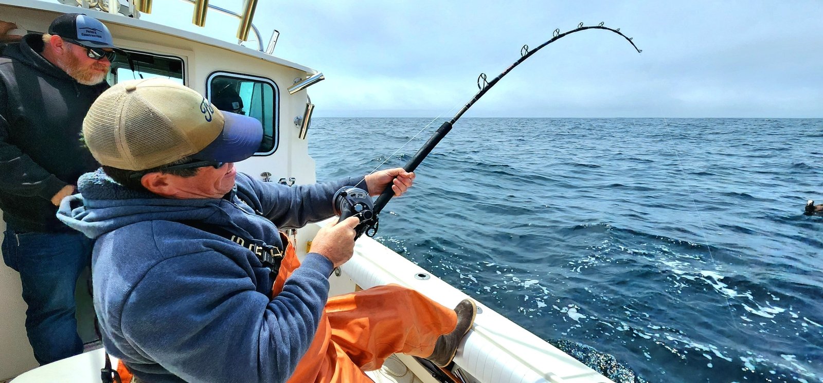 On the Tomales Bay, photographed by North Bay Fishing Charters