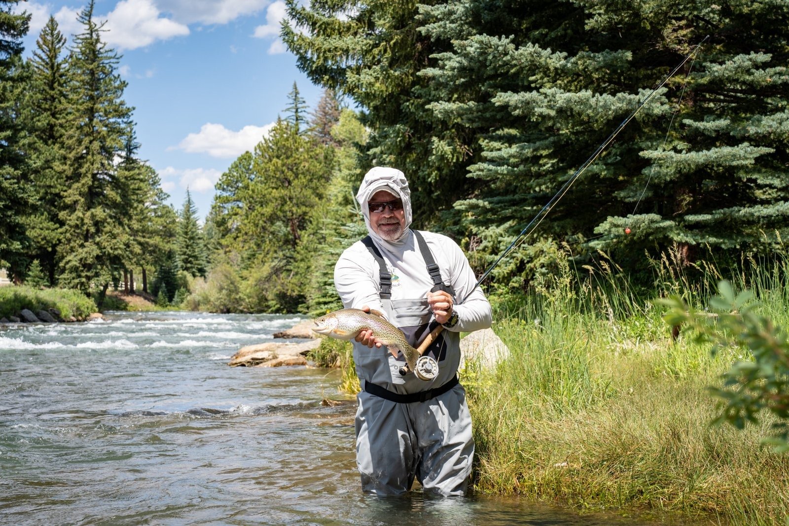 North Fork Ranch Guide Service on the water in Colorado