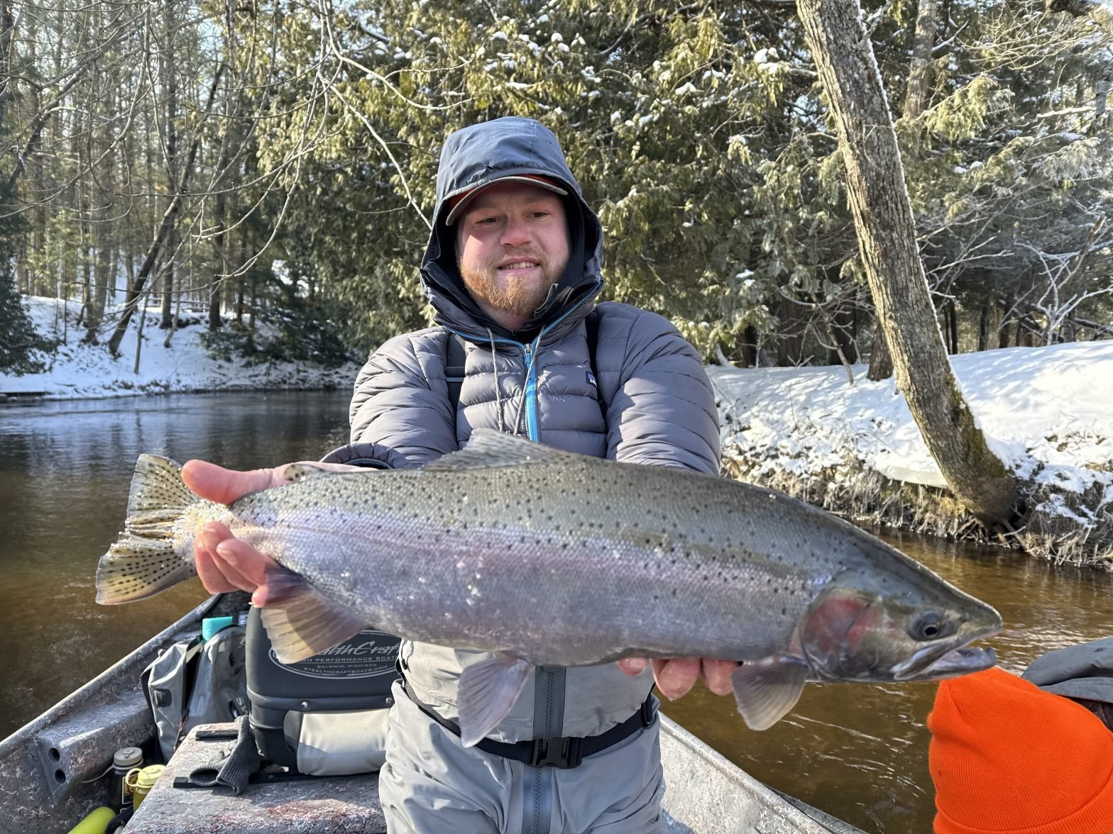 The working end of a guided day, photographed by Northern Rivers Outfitters in MI