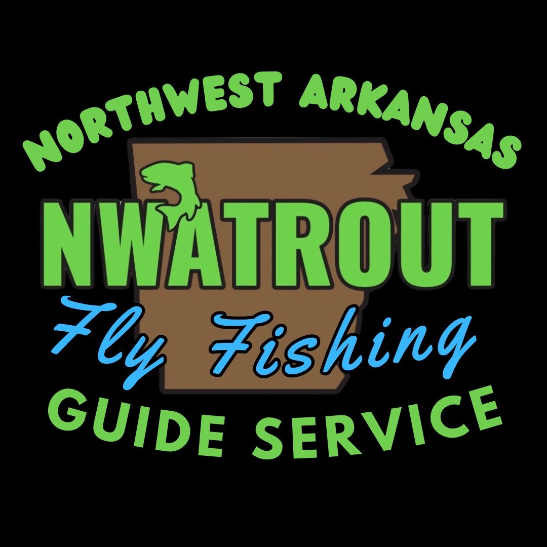 The working end of a guided day, photographed by NWATROUT Fly Fishing Guide in AR