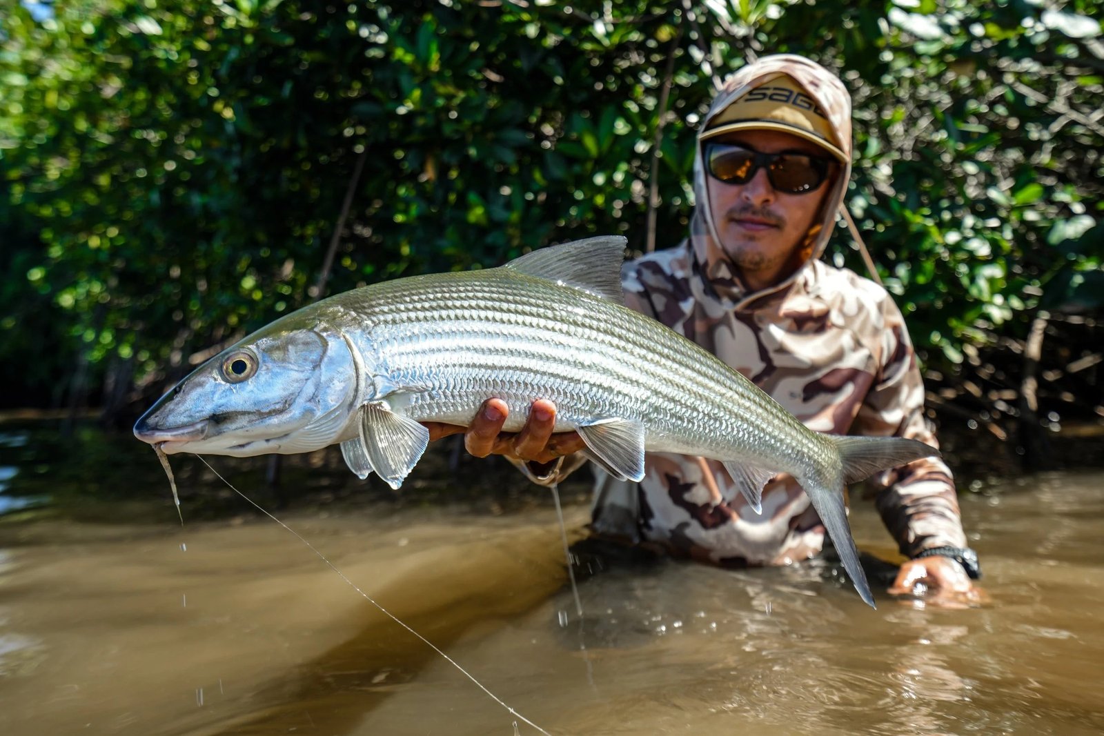 A day on the water with a working outfitter, photographed by Oahu Fly Fishing in HI