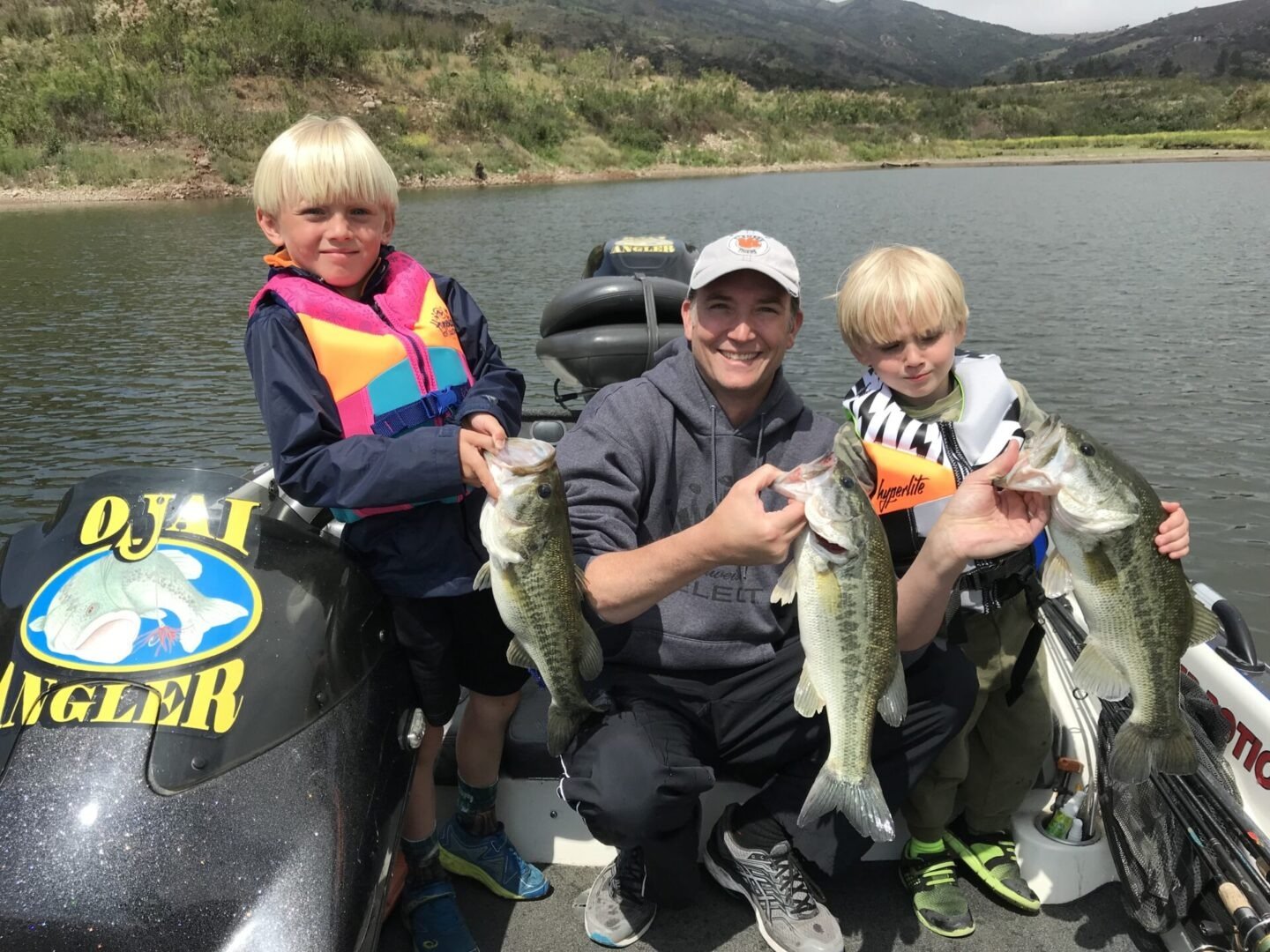The working end of a guided day, photographed by Ojai Angler Fishing Guide Service in CA
