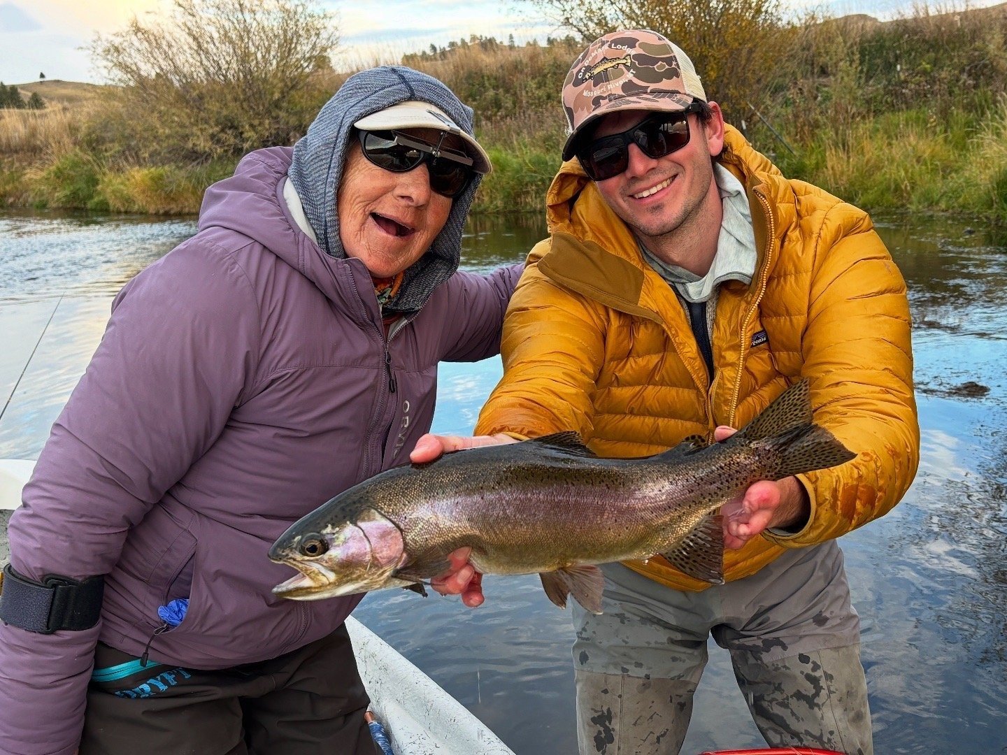 The working end of a guided day, photographed by On DeMark Lodge in MT