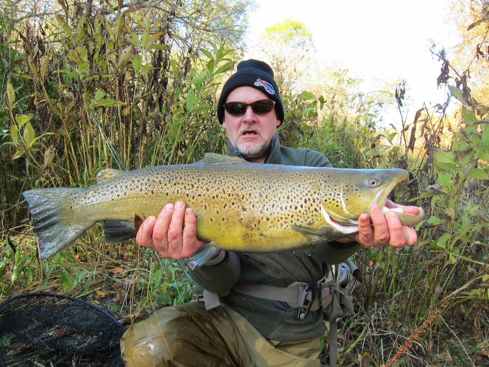 On the Lake Erie tributaries, photographed by Ontario Fly Outfitters