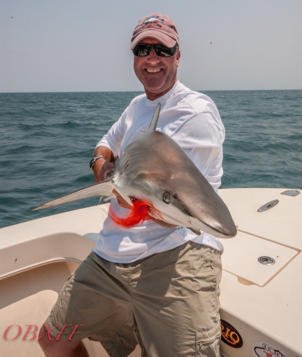 The working end of a guided day, photographed by Outer Banks Fly Fishing and Light Tackle Charters in NC