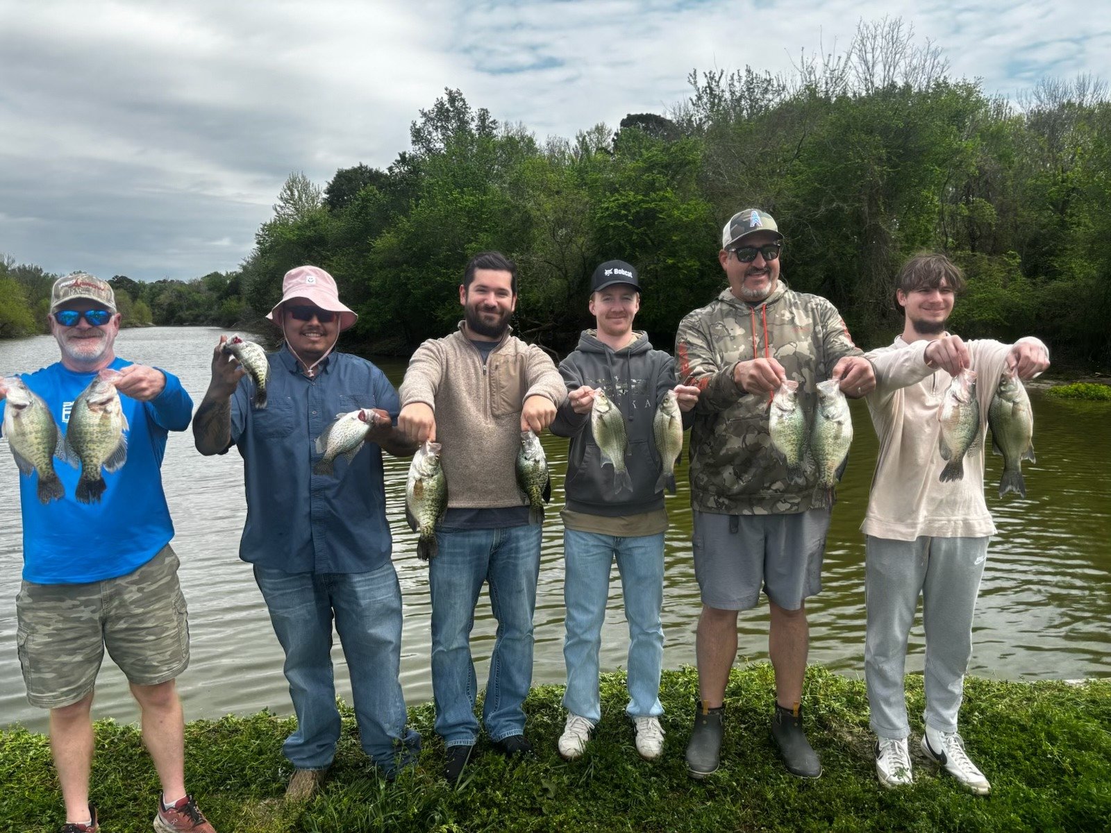 The working end of a guided day, photographed by Palmetto Guide Service in TX