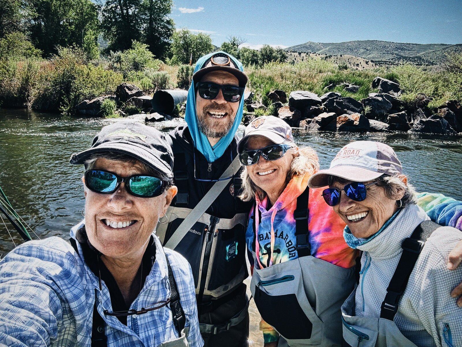 The working end of a guided day, photographed by Park City Fly Fishing Guides in UT