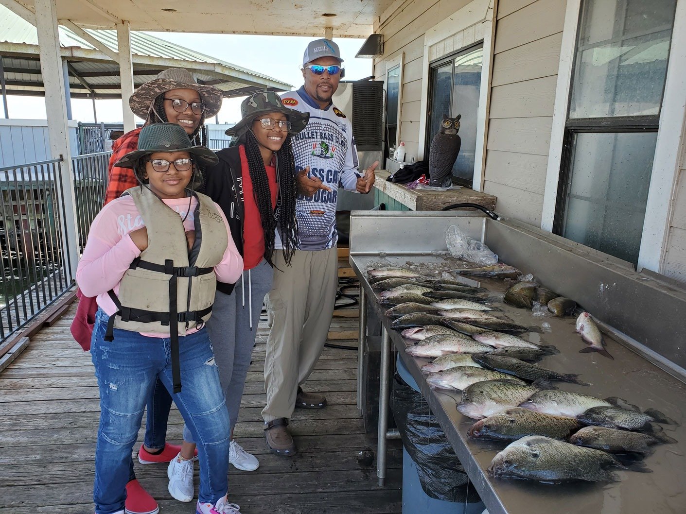Time on the water from a working guide's operation, photographed by Phillip's Guide Service in TX