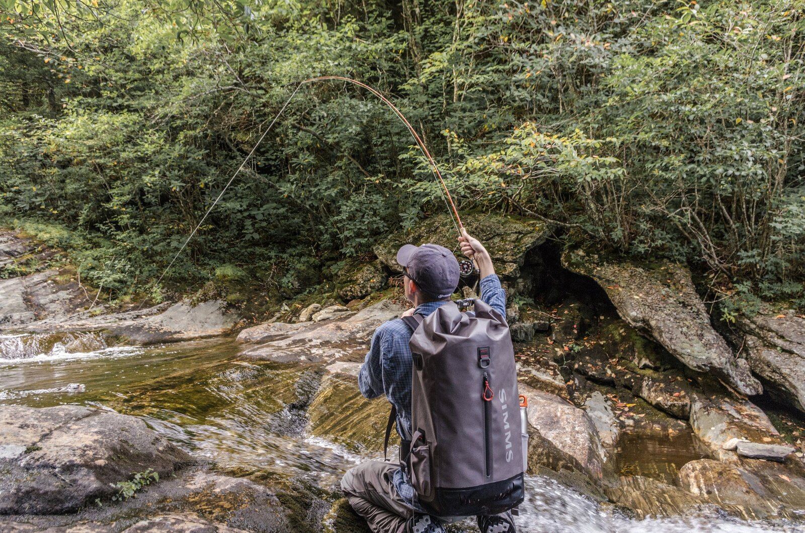 The working end of a guided day, photographed by Pisgah Outdoors in NC