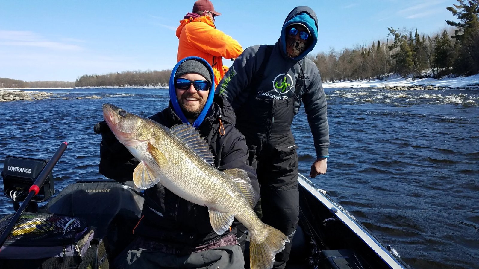 PJ the Fishing Guide on the water in Minnesota