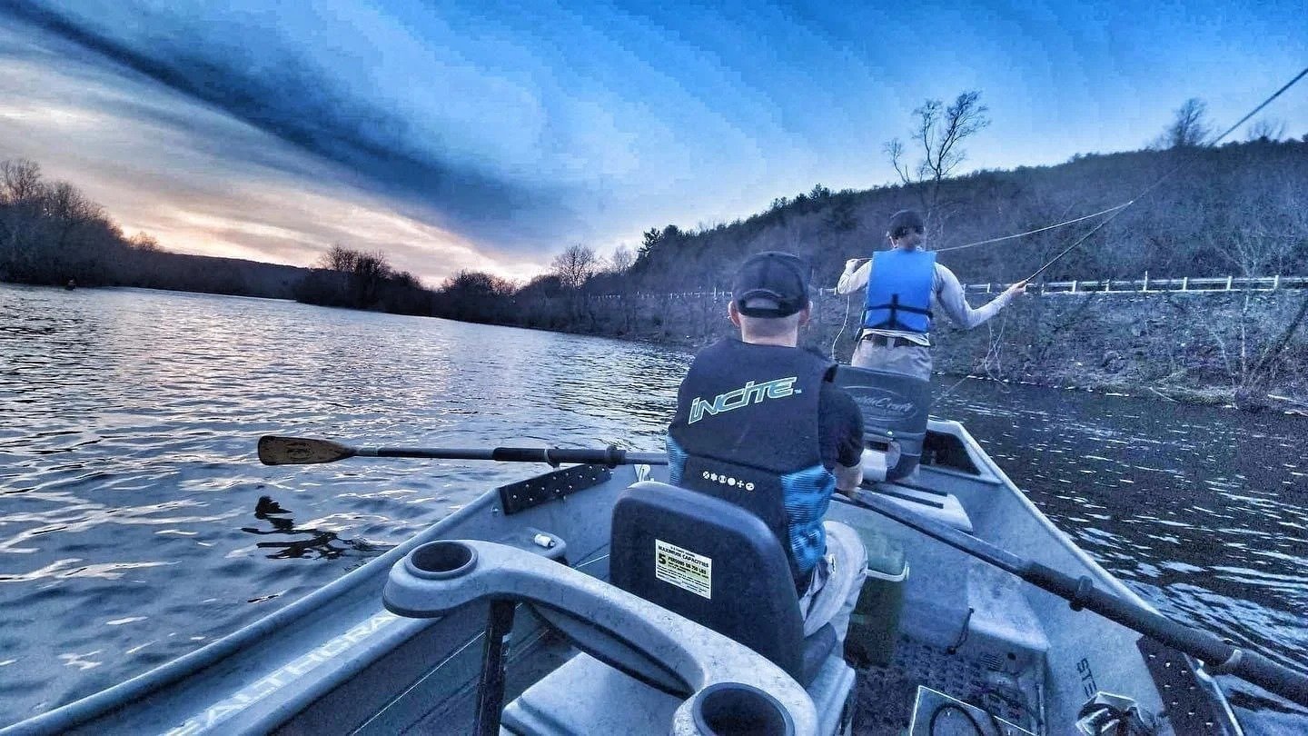 Pocono Fly Fishing on the water in Pennsylvania