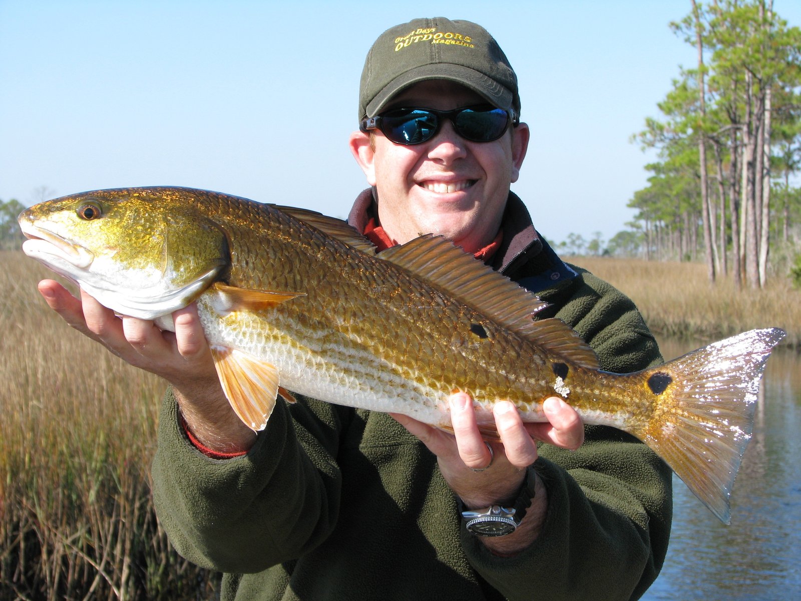The working end of a guided day, photographed by Point Clear Fishing Adventures in AL