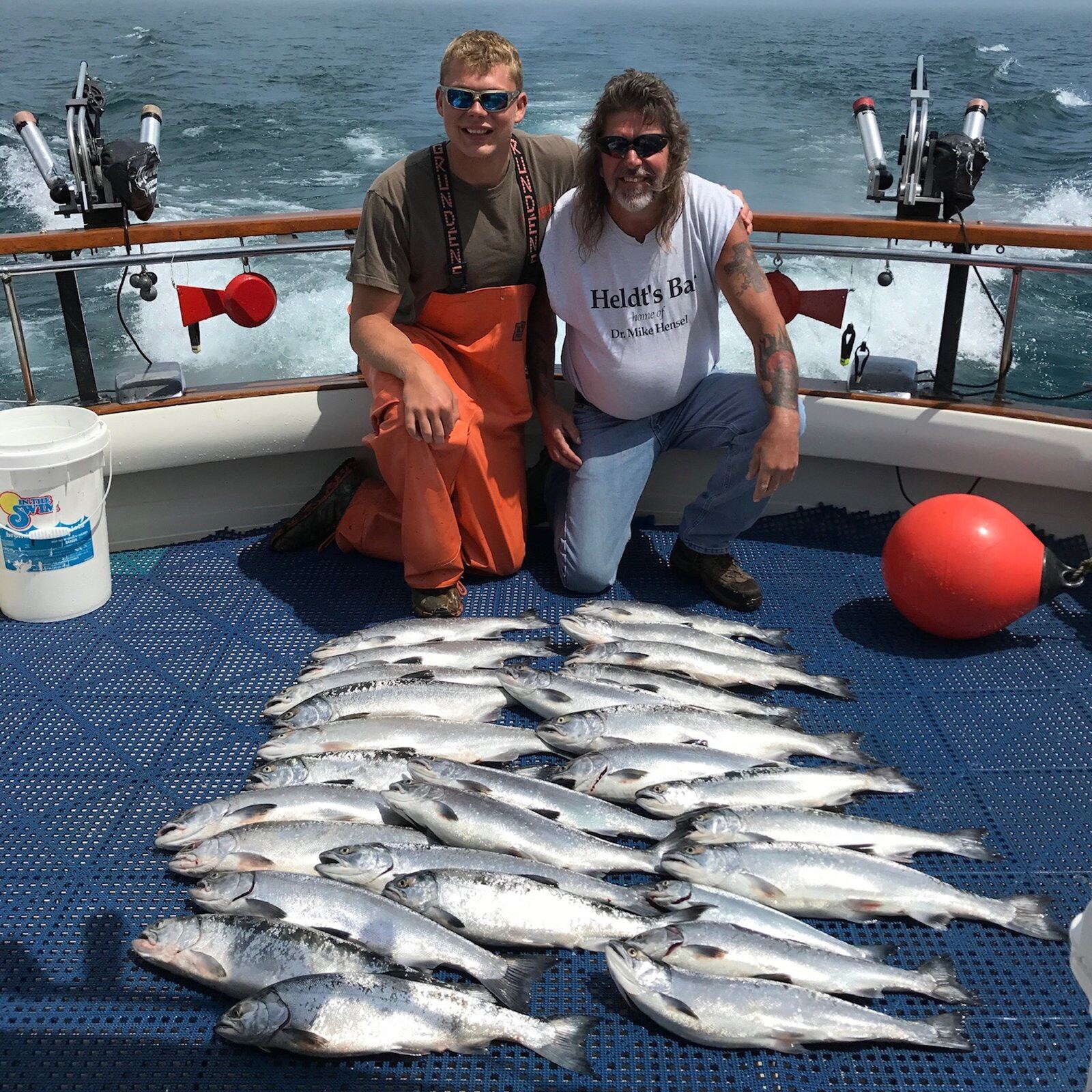 Princess Marissa Sport Fishing on the water in Wisconsin