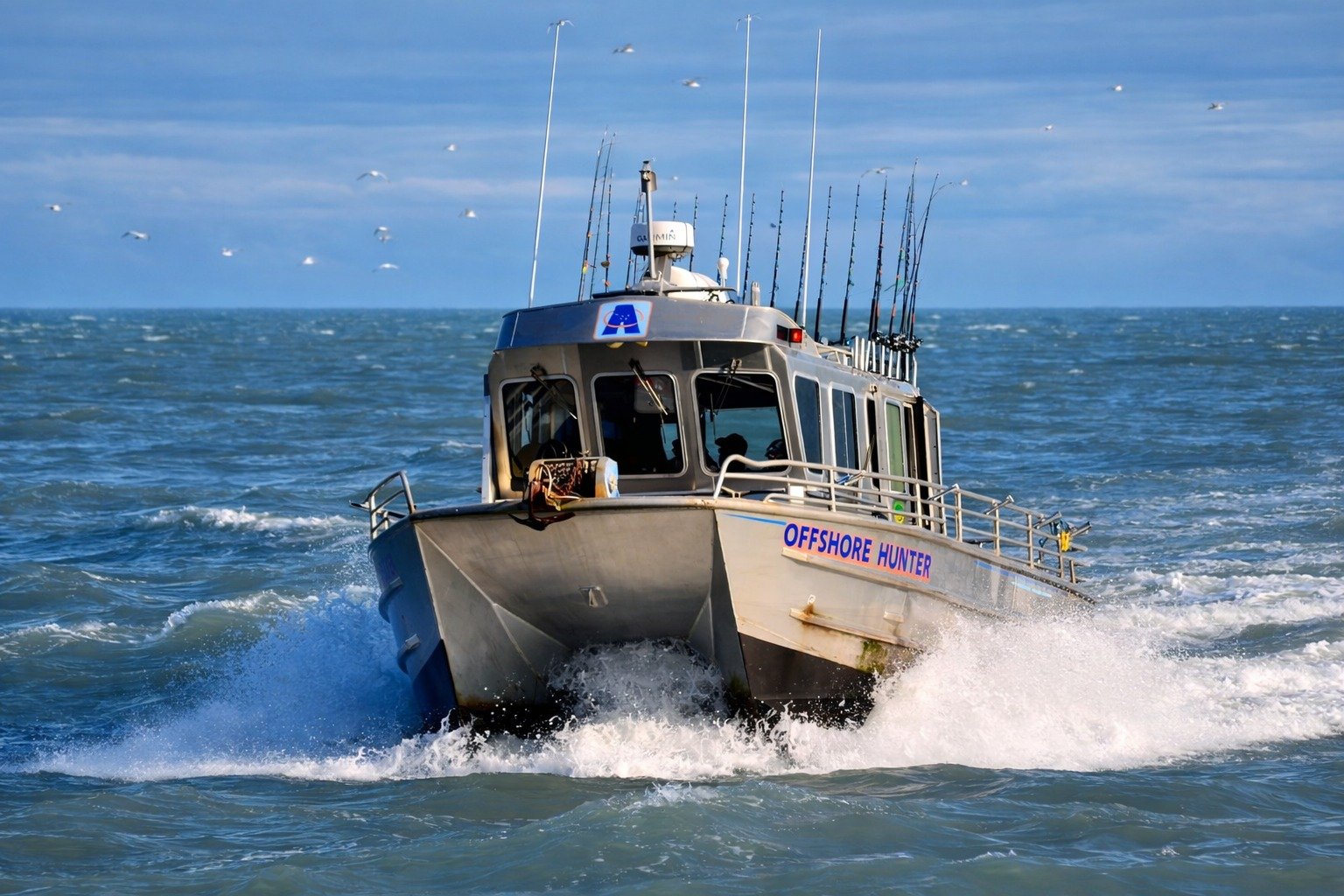 Puffin Fishing Charters on the water in Alaska