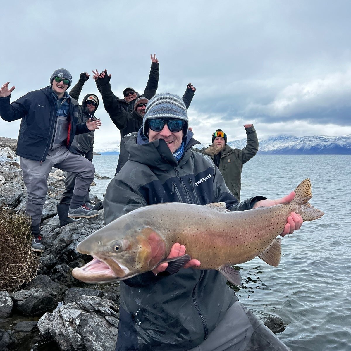 Pyramid Fly Co. on the water in Nevada