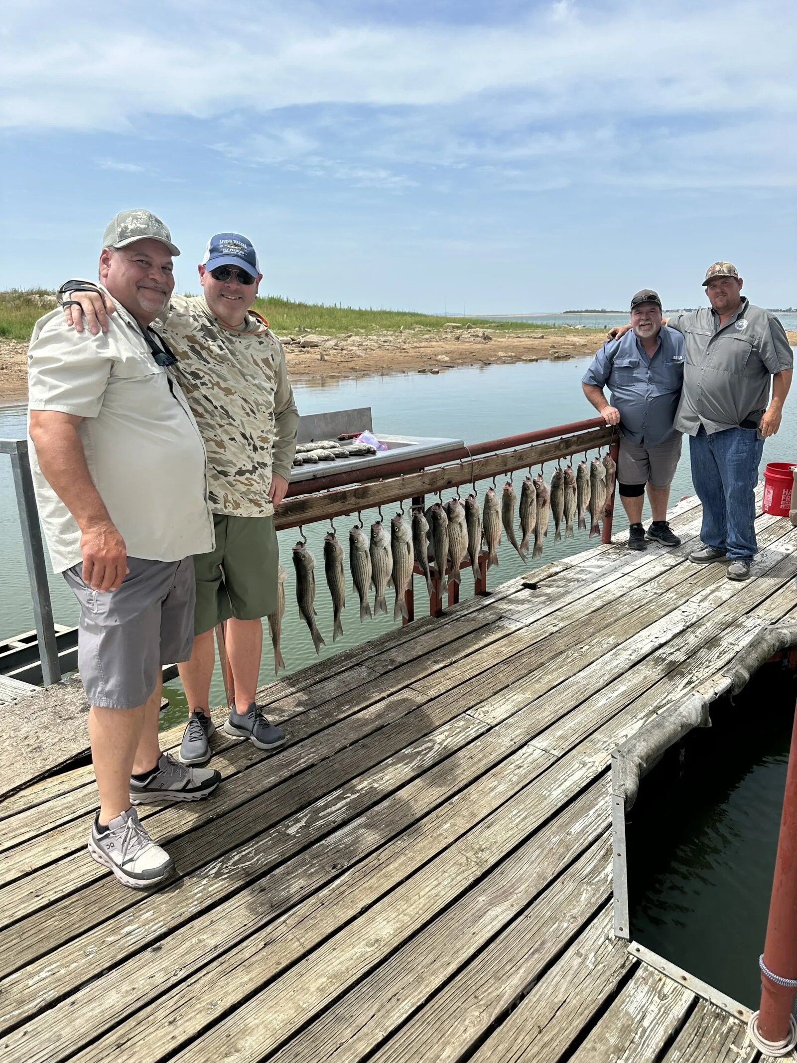Rays Striper Fishing Guide Service on Lake Buchanan