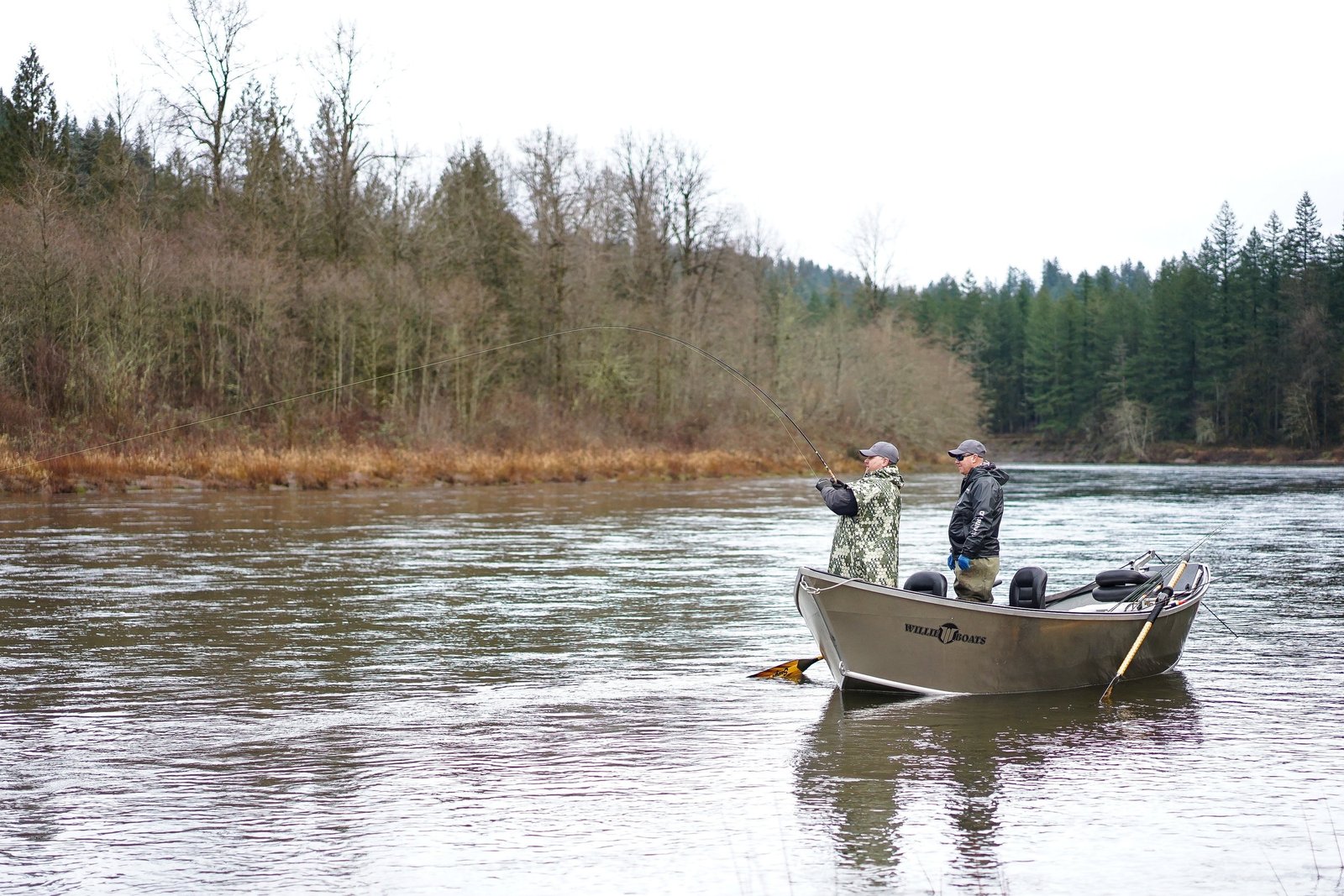The working end of a guided day, photographed by Red's Guide Service in OR