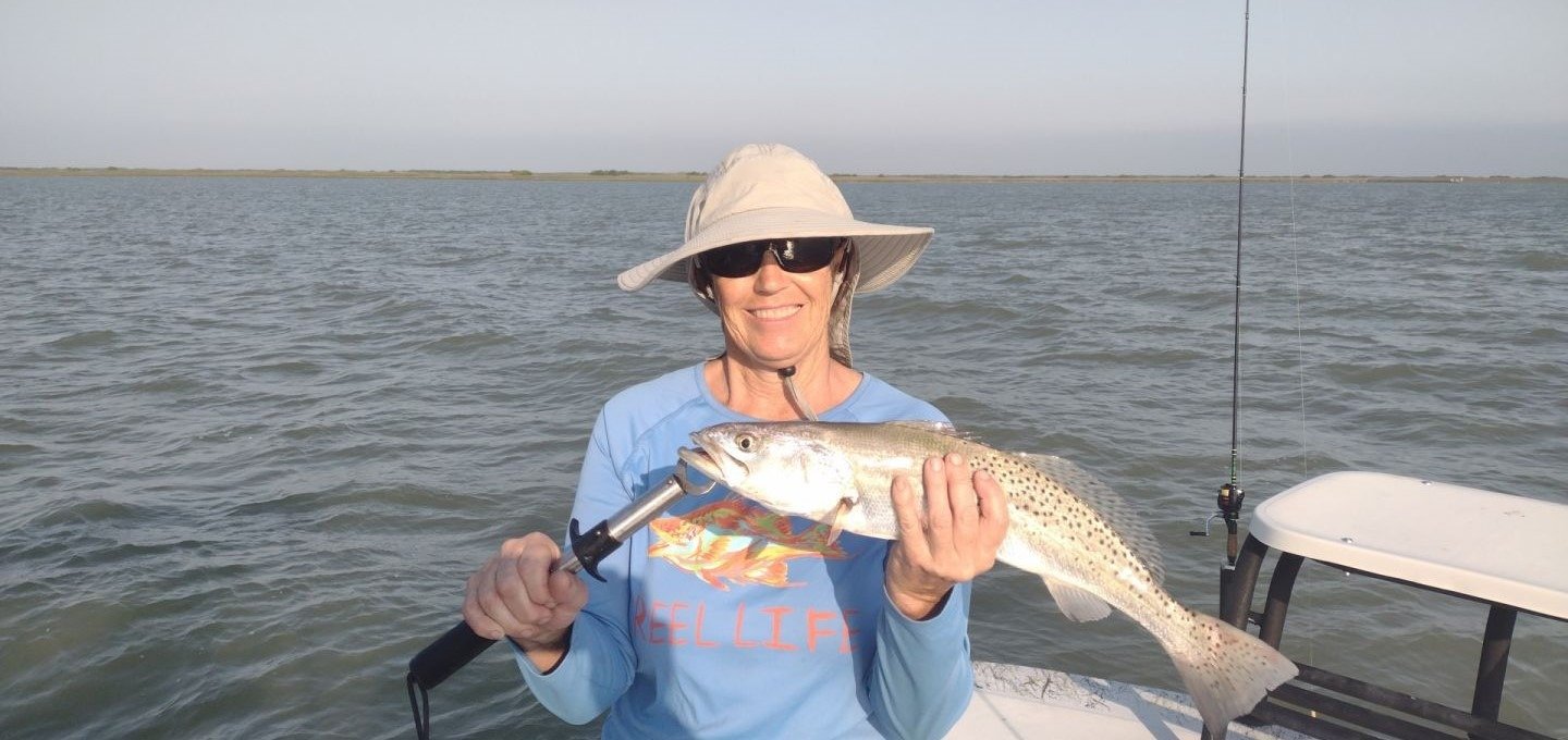 Reel Action Charter Services on the water in Texas