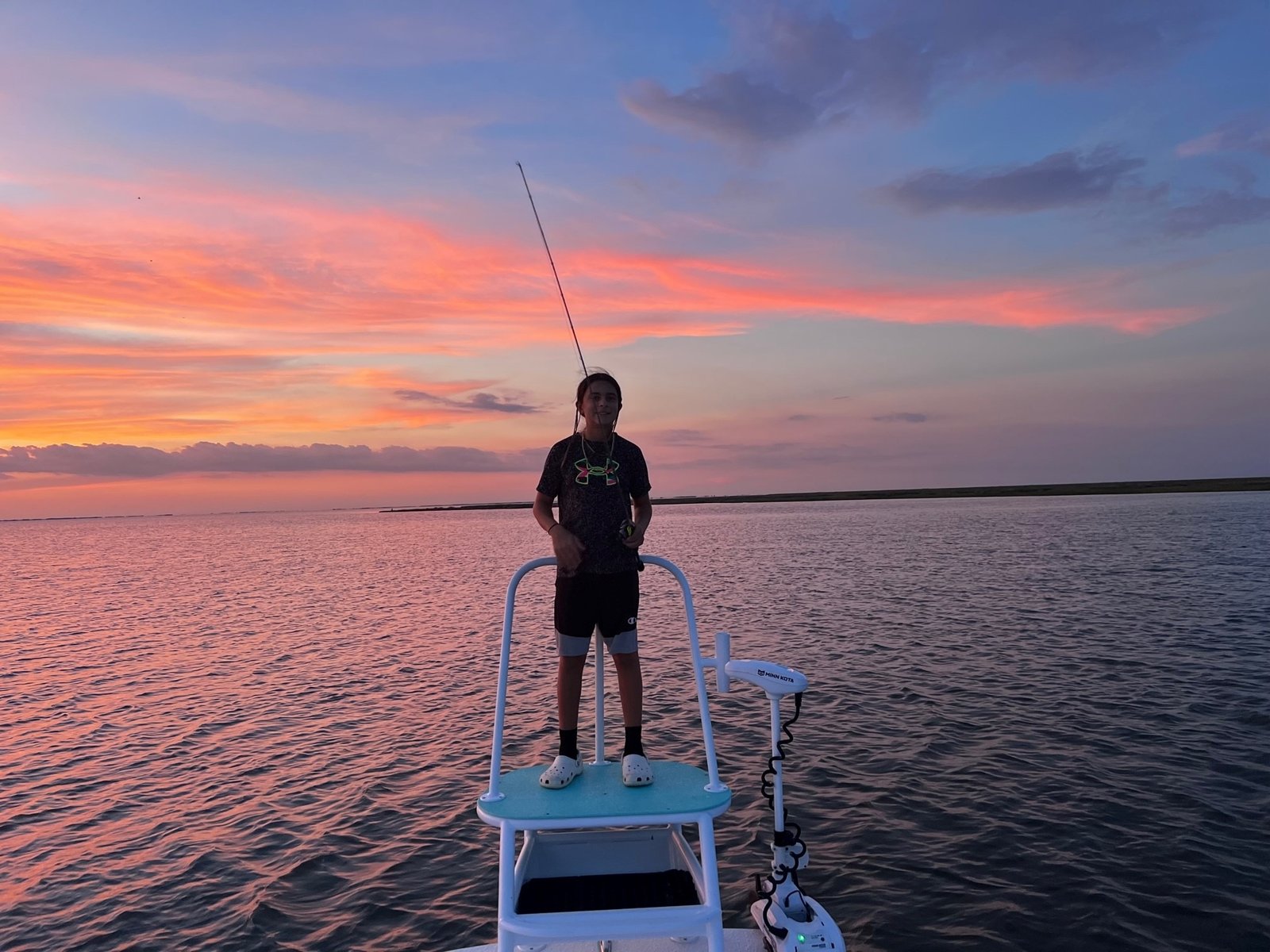 The working end of a guided day, photographed by Reel Bolivar Fishing Guide in TX