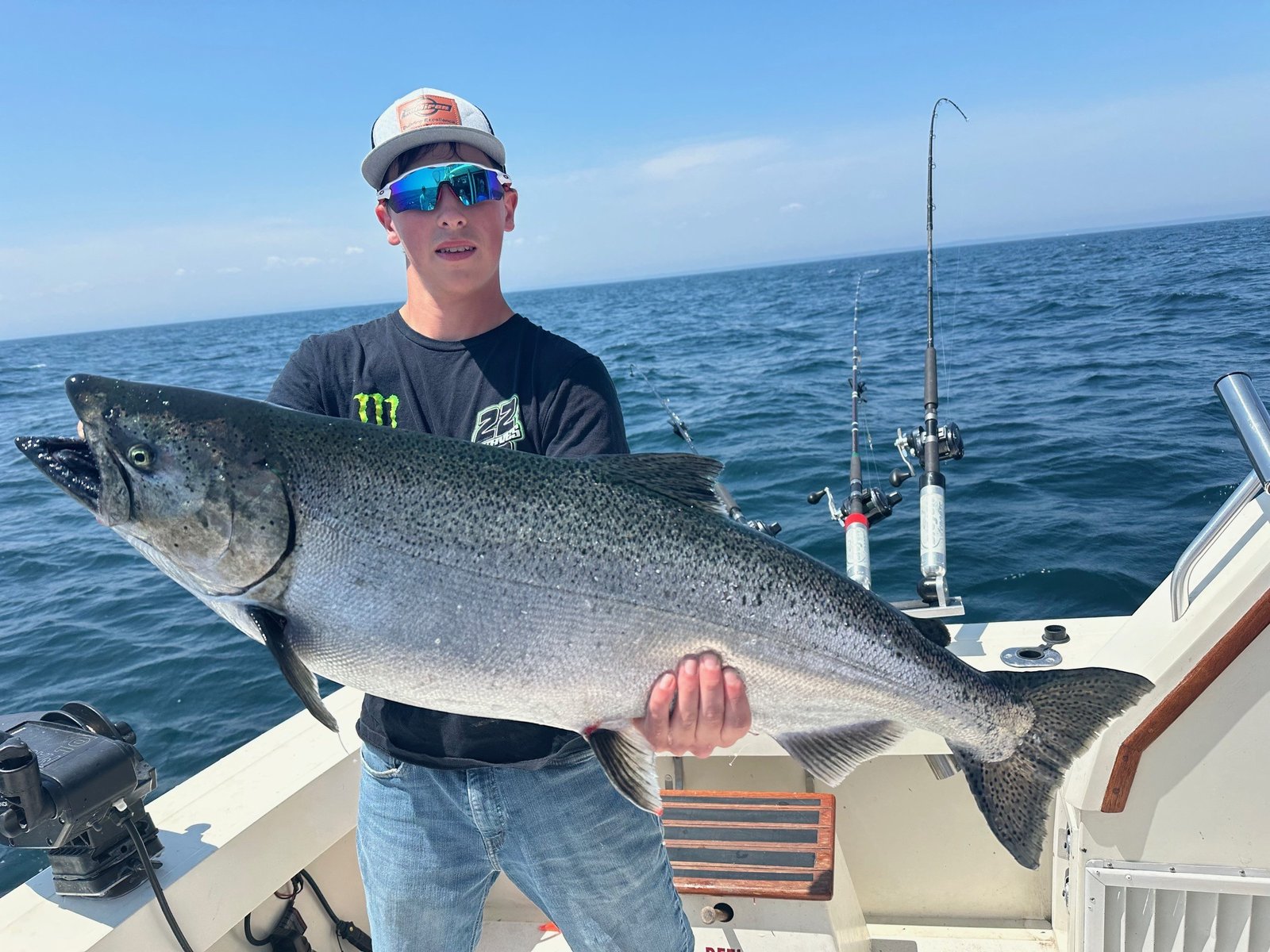 Reel Impression Sportfishing Charters on the water in Wisconsin
