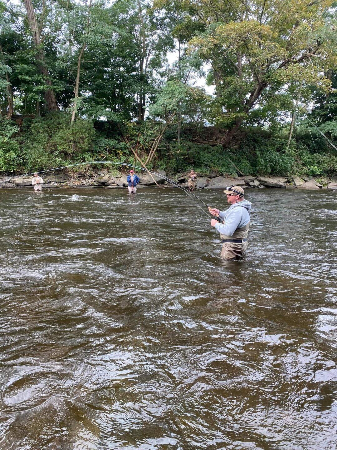 The working end of a guided day, photographed by Reel Naturalz Guide Service & Fishing Charters in NY