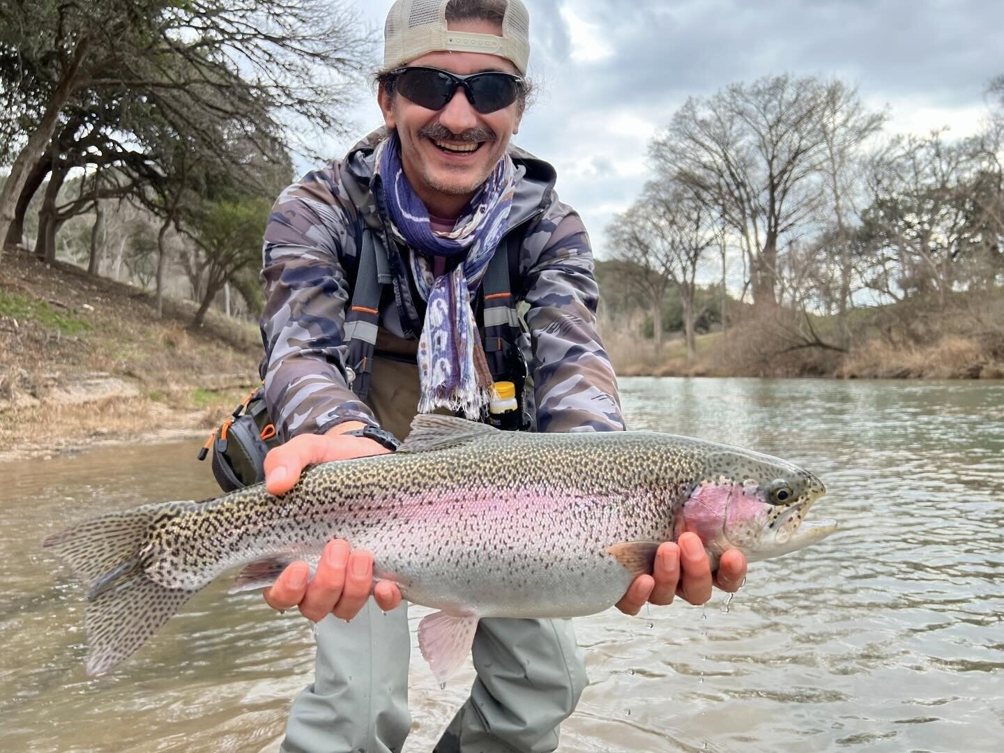 An on-the-water scene from a working guide operation, photographed by ReelFly Fishing Adventures in TX