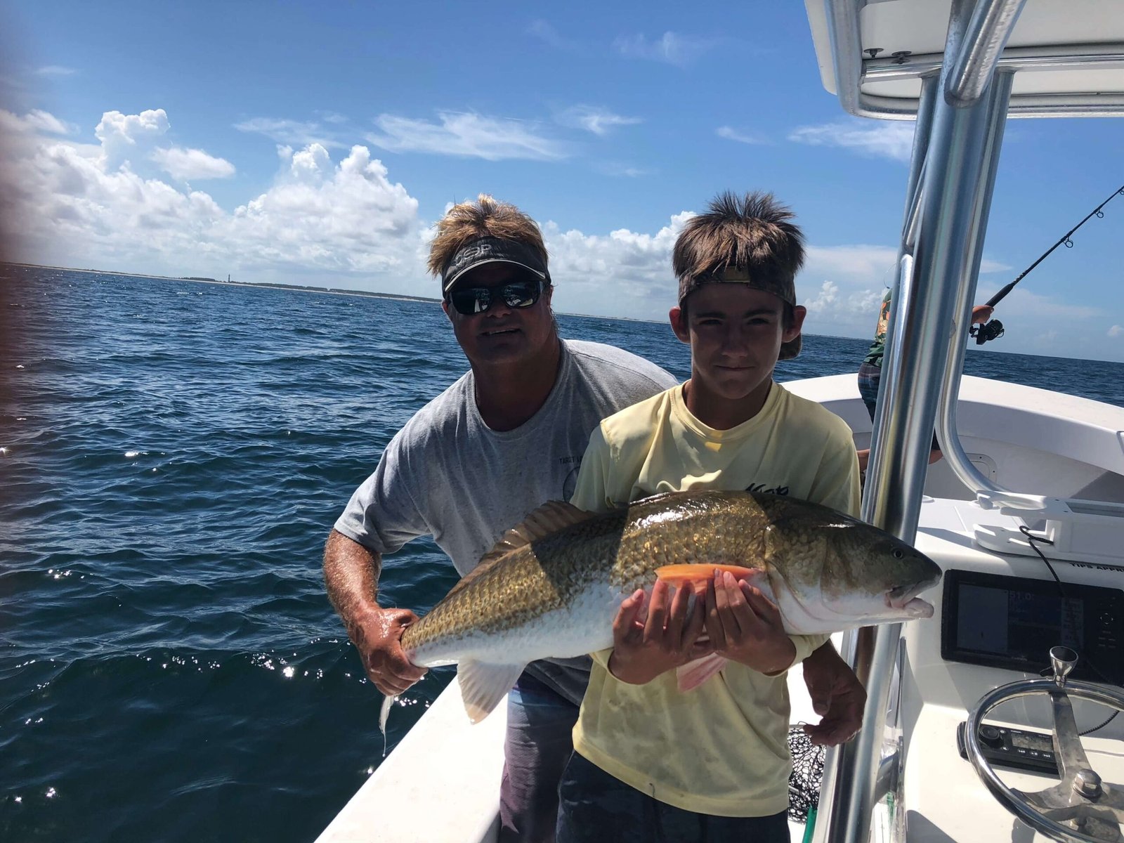 On the Hatteras, photographed by Reelistic Fishing Charters