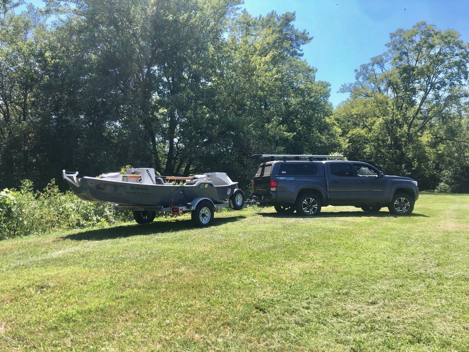 The working end of a guided day, photographed by Relentless Fly Fishing in PA