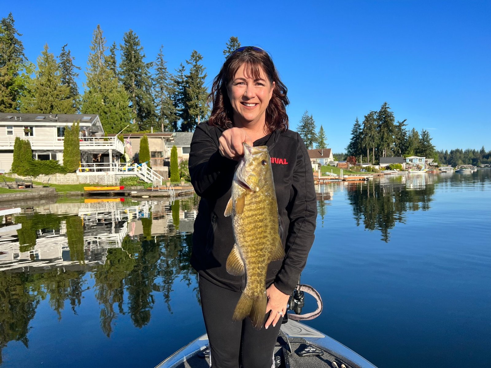 On the Lake Goodwin, photographed by Ridge to River Outdoors