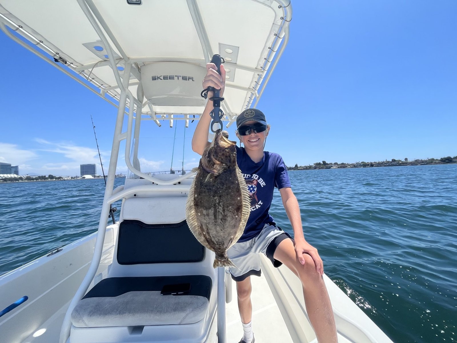 The working end of a guided day, photographed by Risen Tide Sportfishing in CA