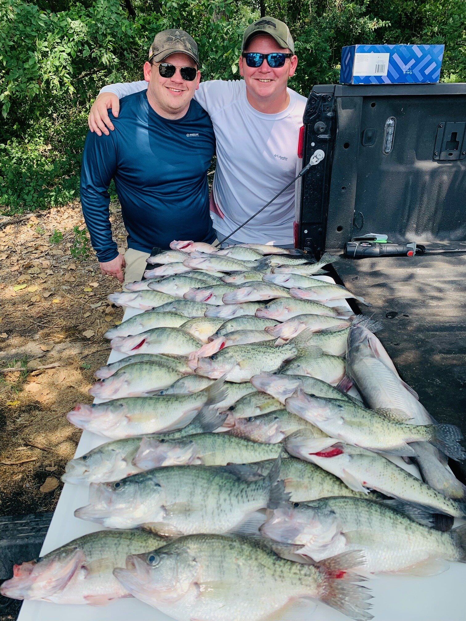 On the Lake Lavon, photographed by River Bottom Boys Guide Service