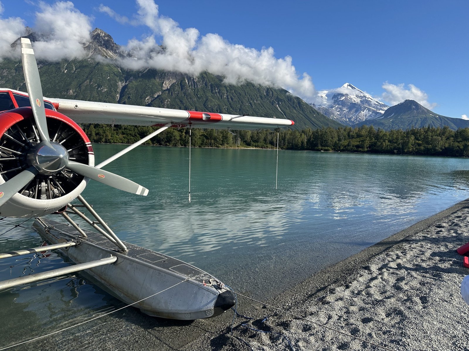 River Rock Outdoors on the water in Alaska