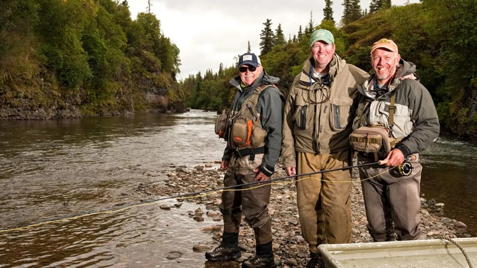 On the Togiak River, photographed by Royal Coachman Lodge