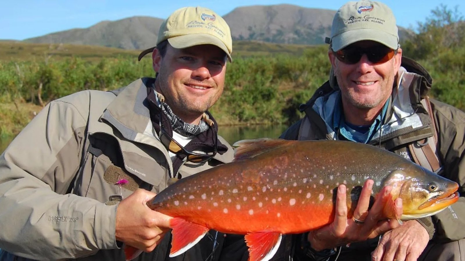 The working end of a guided day, photographed by Royal Coachman Lodge in AK