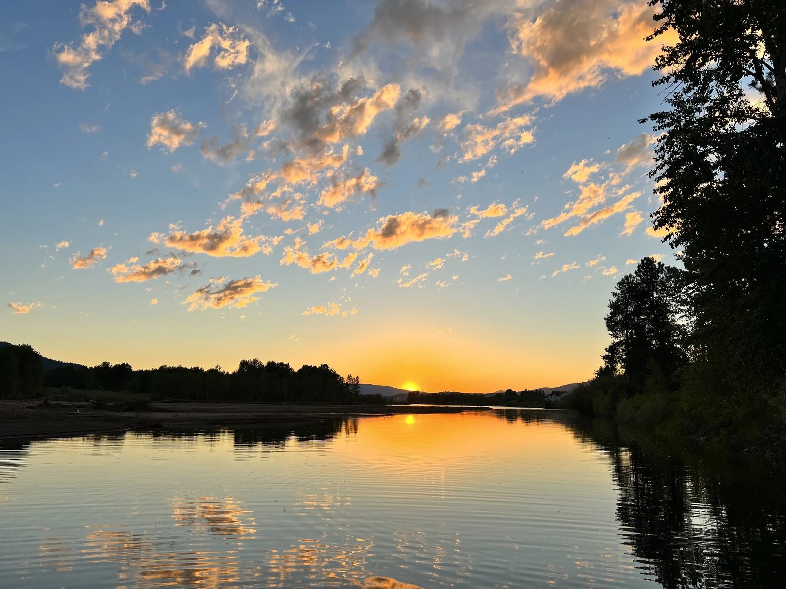 The working end of a guided day, photographed by R.R. 406 Fly Fishing Guides in MT