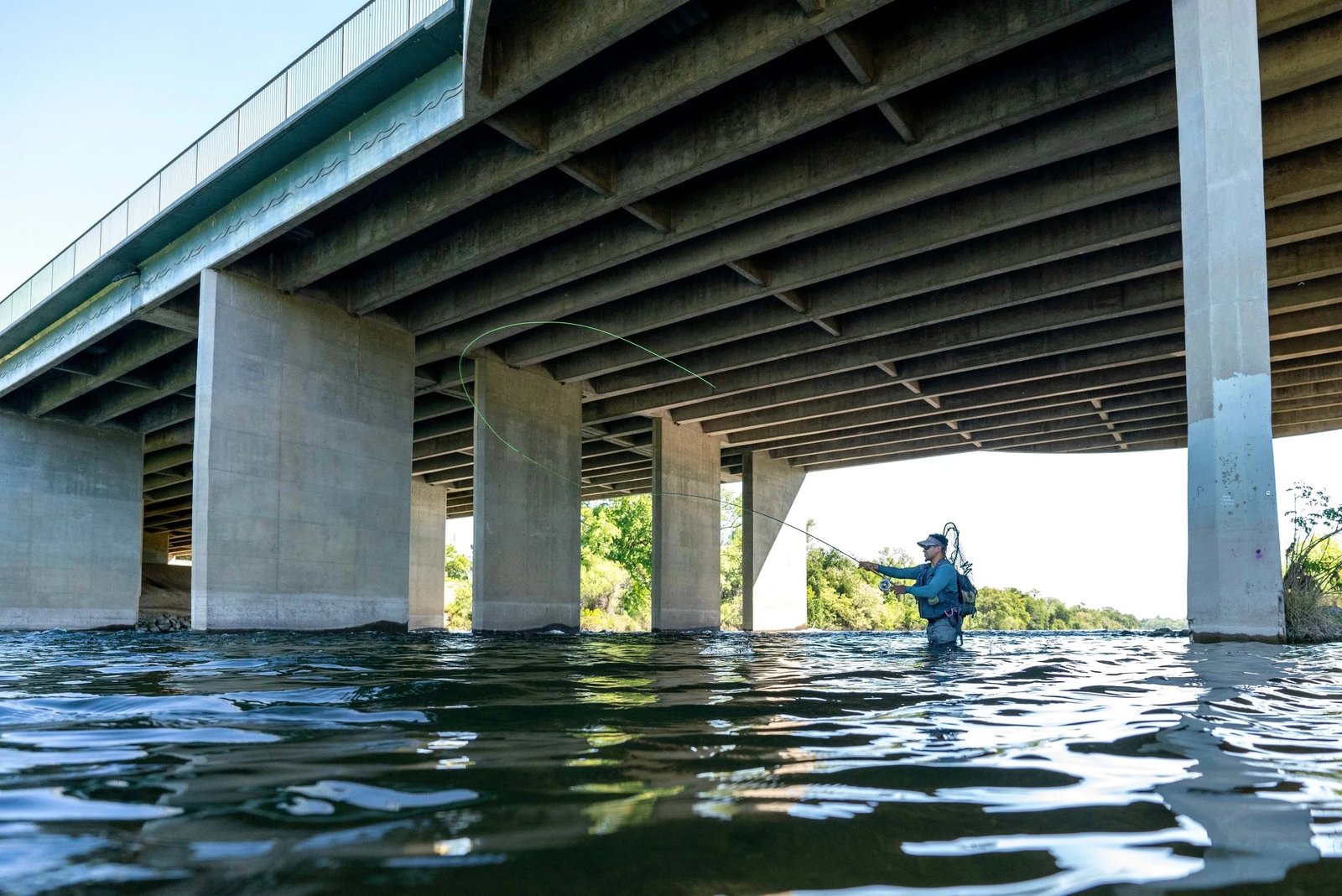 Running Bear Fly Co. on Lower American River