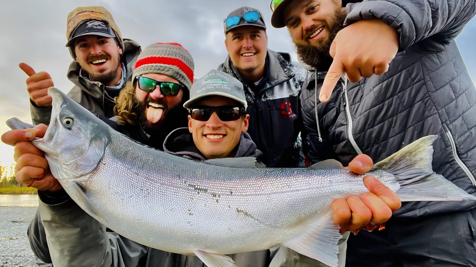 The working end of a guided day, photographed by Salmon Catcher Lodge in AK