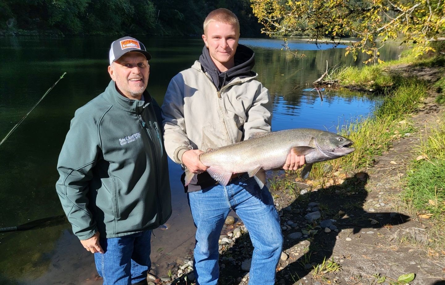 Sandy River Guide Service on the water in Oregon