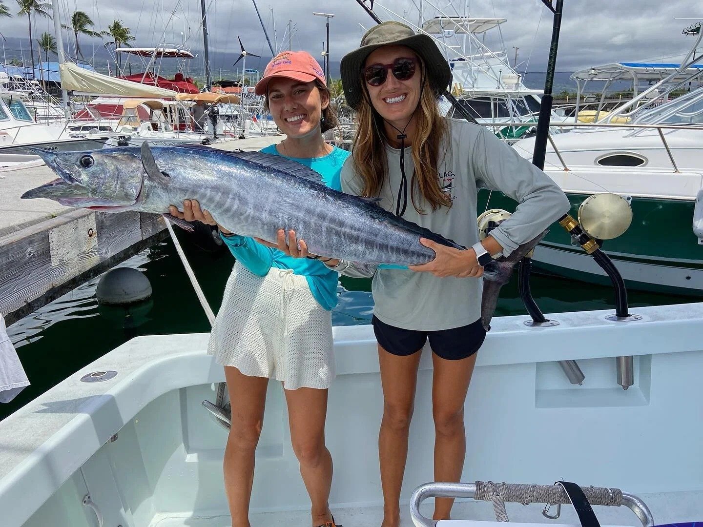 A guided day underway, photographed by Sea Baby III Fishing Charters in HI