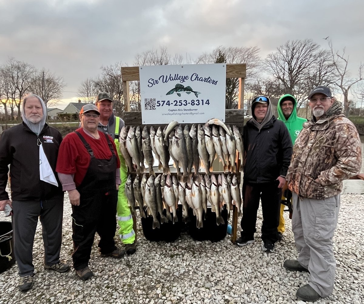 Sir Walleye Charters on the water in Ohio