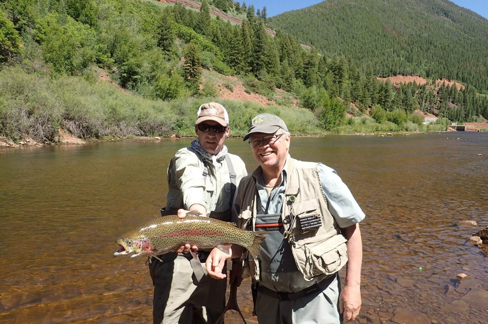 The working end of a guided day, photographed by Sopris Fishing Outfitters in CO