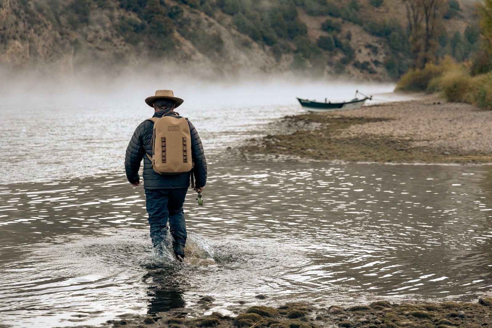On the South Fork of the Snake River, photographed by South Fork Lodge