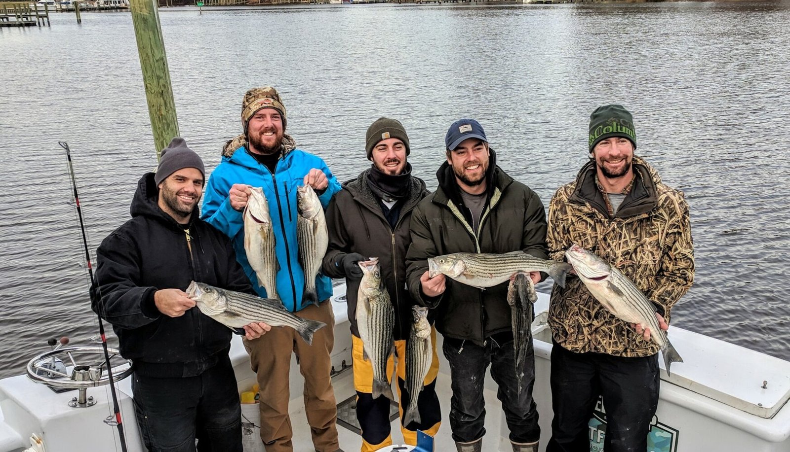 The working end of a guided day, photographed by Southern Tide Guide Service in VA