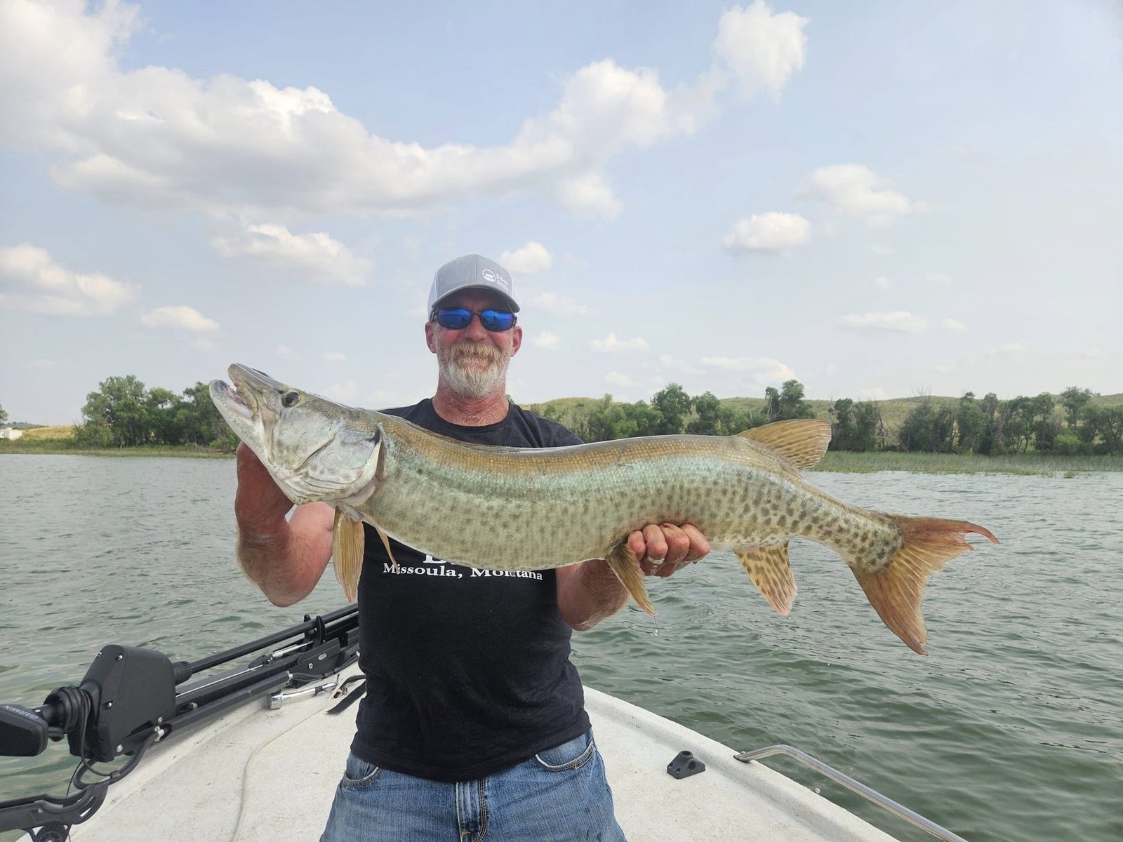 S.S. Fins & Feathers on the water in Nebraska