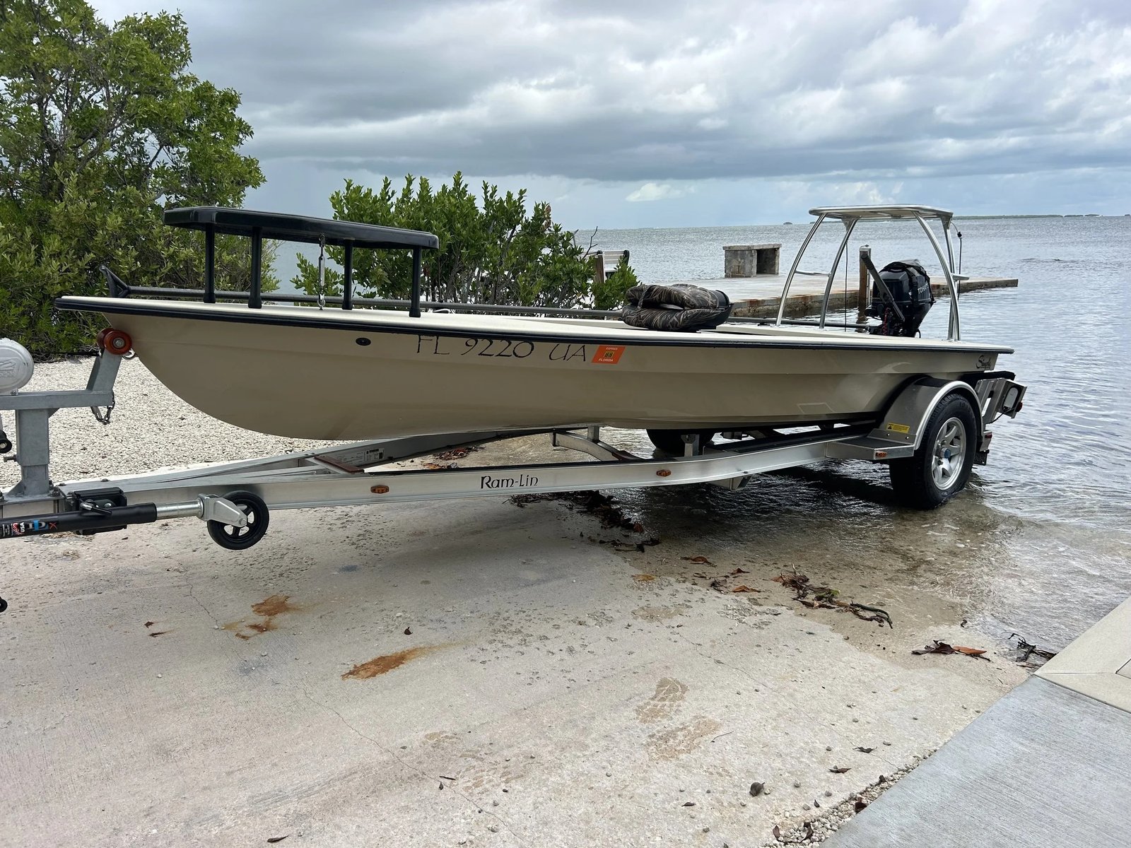 A guide's day in progress, photographed by StayFly Inshore Fishing in FL