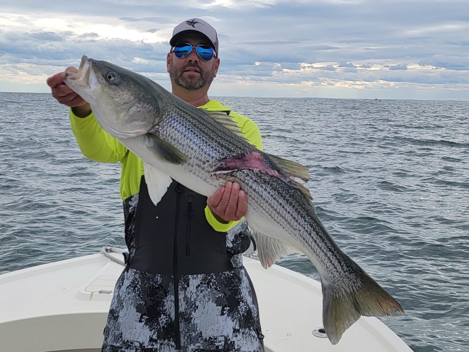 The working end of a guided day, photographed by Super Fly Charters in ME